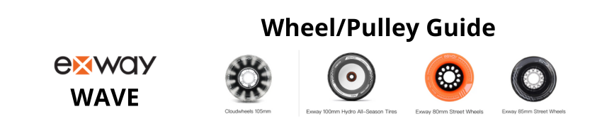 Wave Series Wheels/Pulleys/Belts & Accessory Compatibility Guide